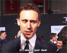 cmarvels:  # never forget when tom hiddleston cried at the thor 2 premiere# psa: