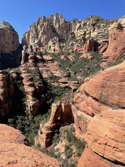 oneshotolive:  Red Rock-Secret Mountain Wilderness, Arizona [2268 x 4032] [OC] 📷: wallerhilliard 