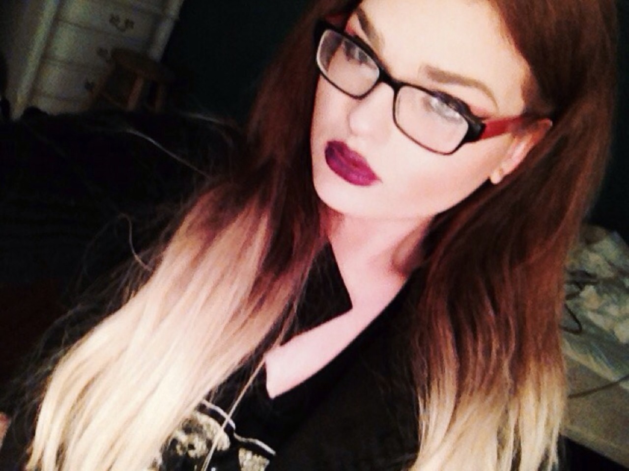 skyxrae:  Took lots of selfies on New Year’s Eve ! Xoxo  6 months on hormones by