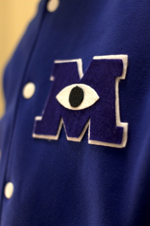 Pixar News’ Custom Monsters University Letterman Jacket! Click for Photos, Videos, and More: pixarne