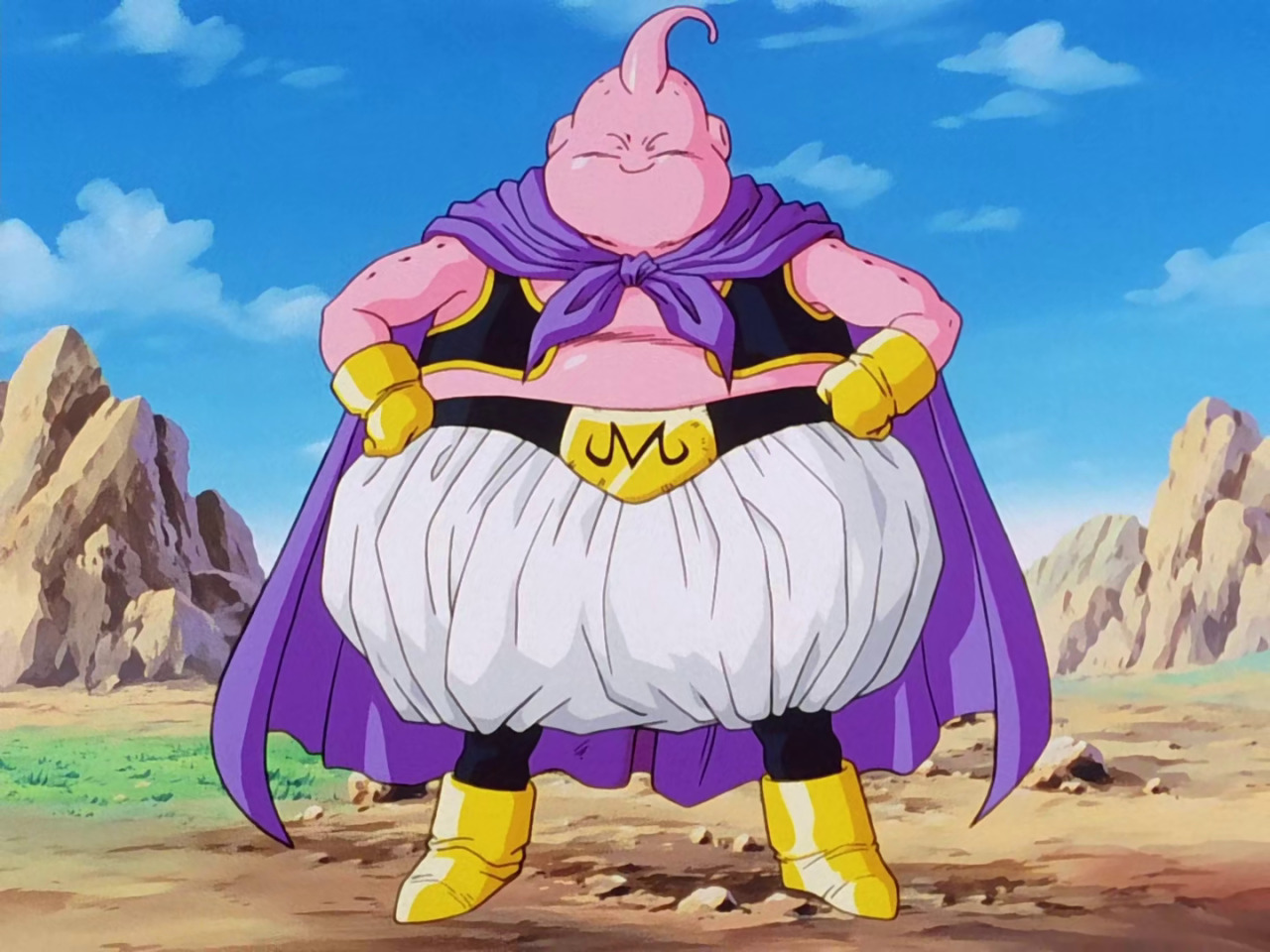 I wasn't always a fan of fat BUU, he grew on me tho. by: Me : r/dbz