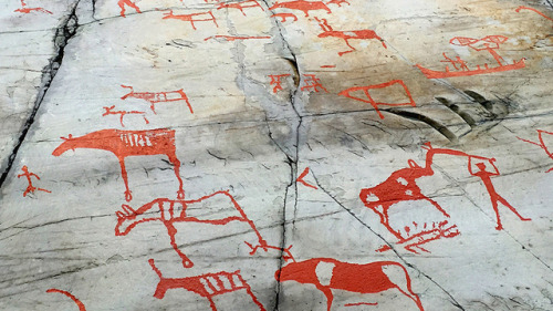 theoldstone: The Rock Art of Alta are a series of over 6000 carvings located in northern Norway dati