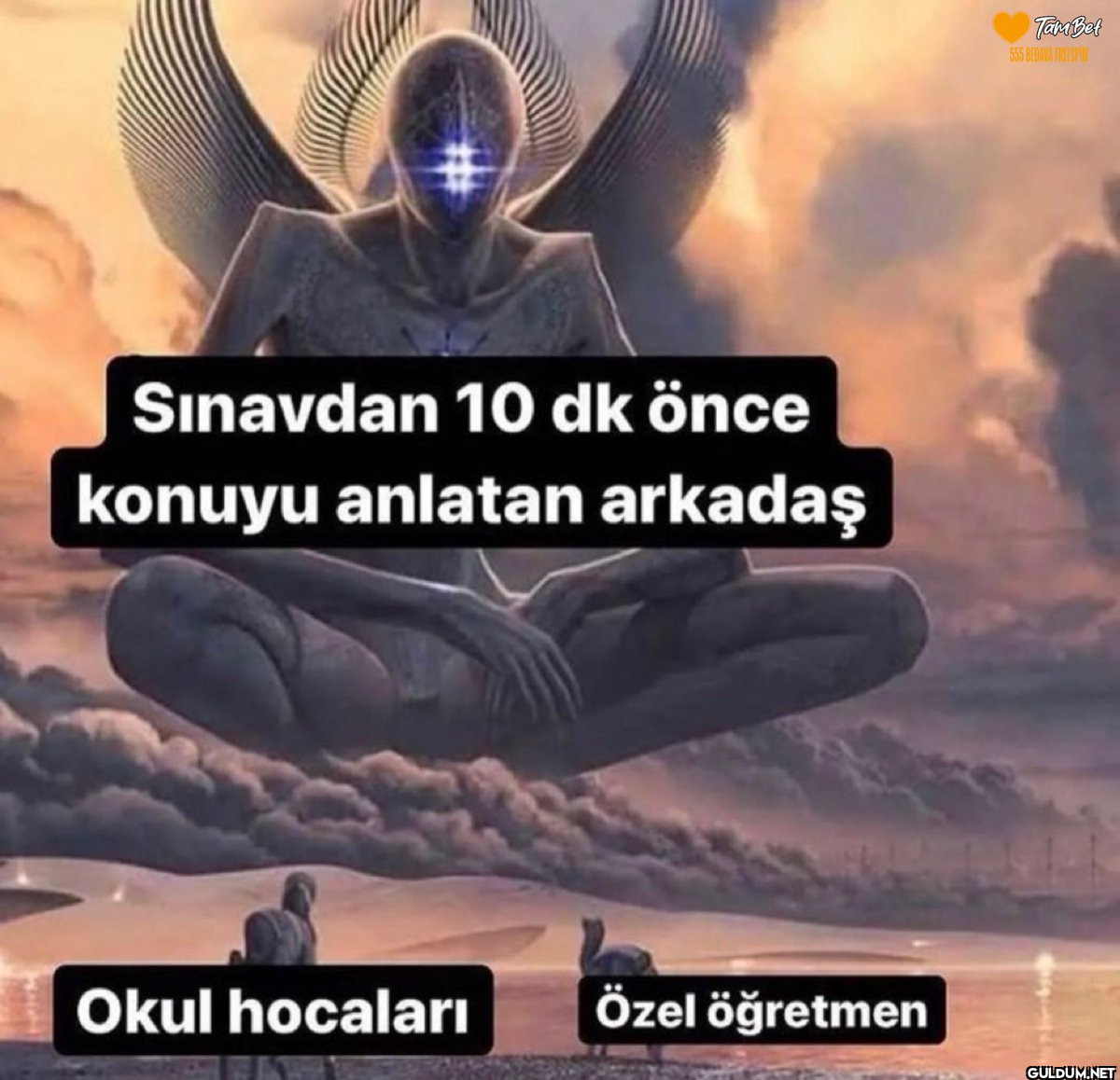 Sınavdan 10 dk önce konuyu...