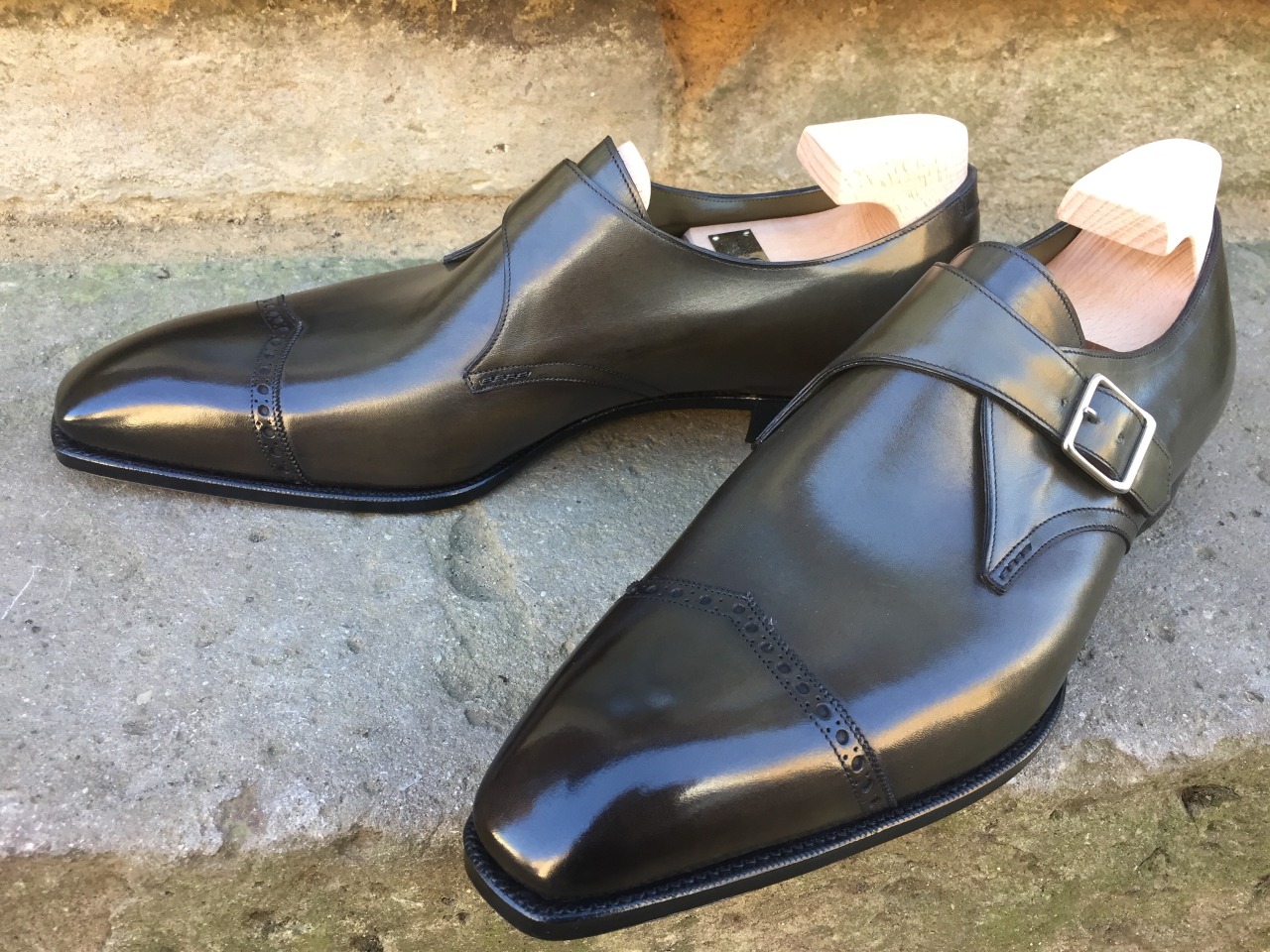 Gaziano & Girling — Deco Windsor in Racing Green Calf