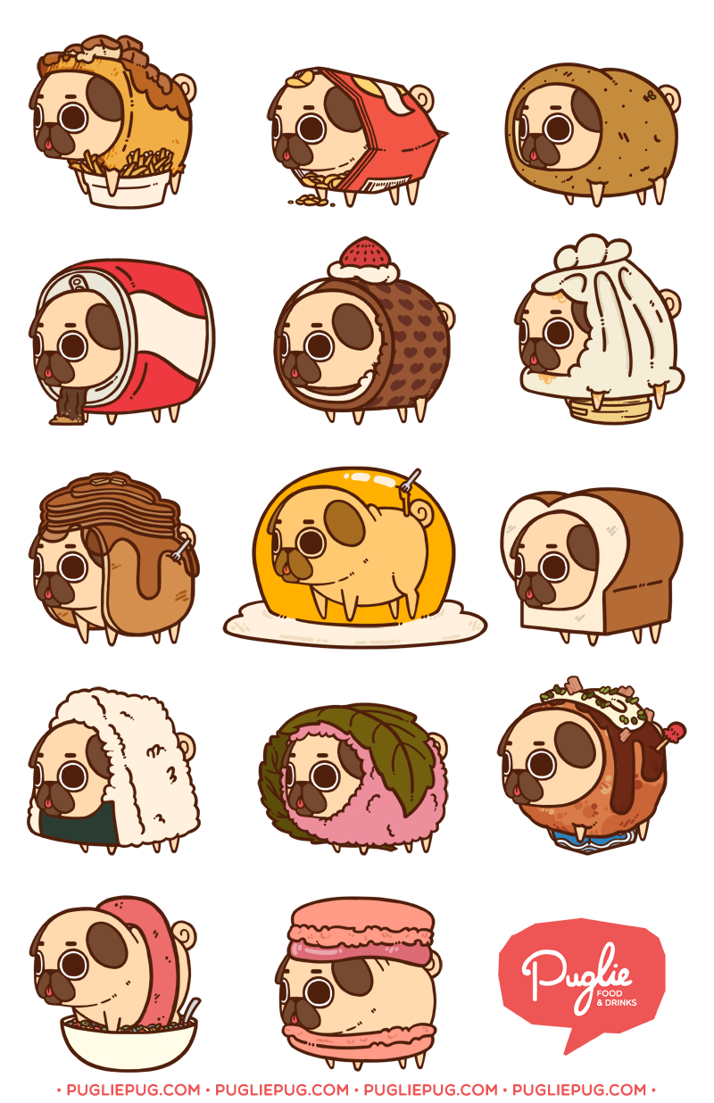 pugliepug: Puglie Food Series One &amp; Two Facebook • Twitter • Instagram