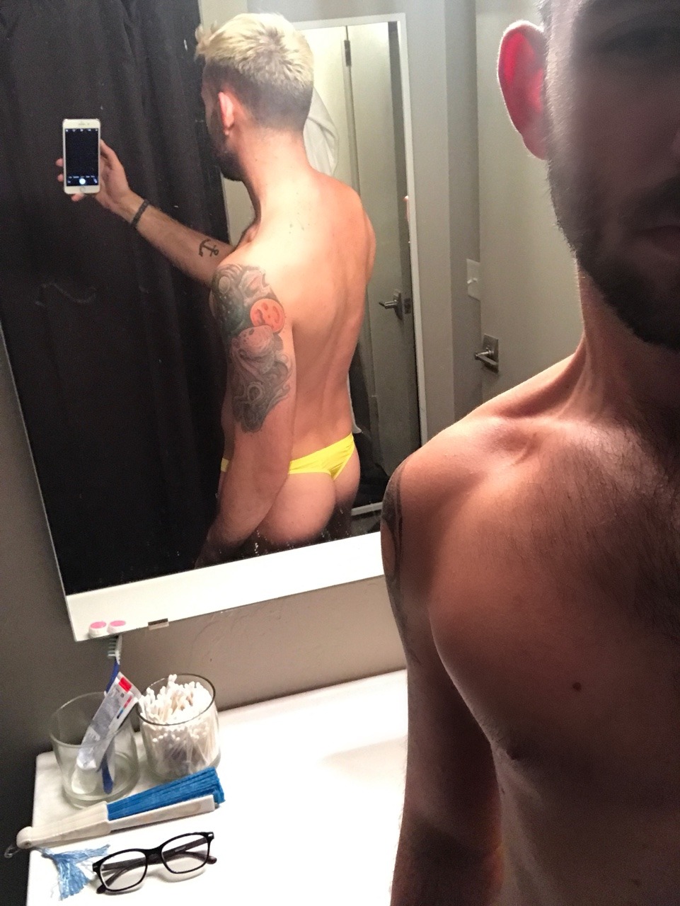 npott123:The thong. Also like shout out to this good ~ass~ hair day