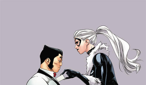 cindyfelicia: Felicia Hardy (&amp; Logan Howlett) in Black Cat (2019) 009 art by Kris Anka, colo