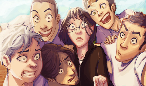 masthya:  The third years just wanted to take a selfie.