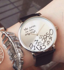 coolcowboyfire: Fashion Watches. Letters: