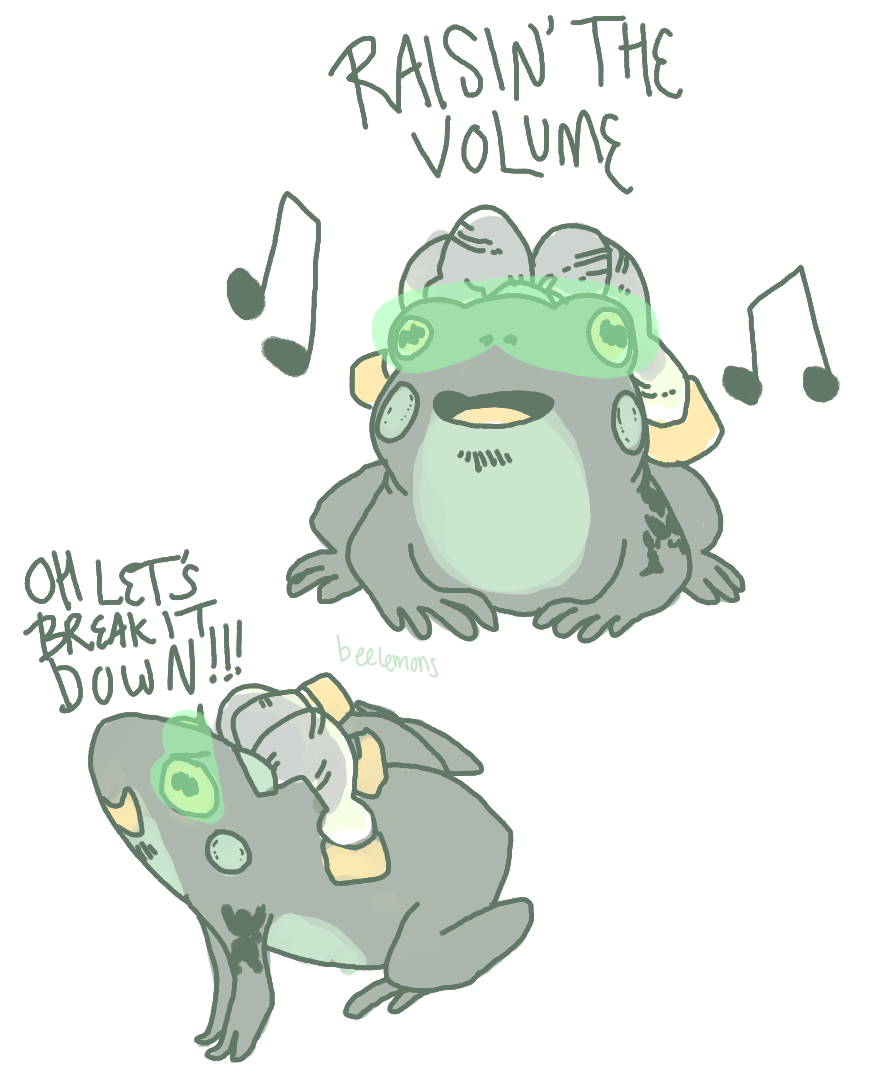 beelemons:  “draw Frog man as an actual frog”  
