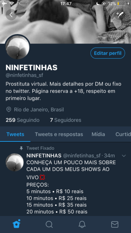 Agora no twitter: @ninfetinhas_sf Entre em adult photos