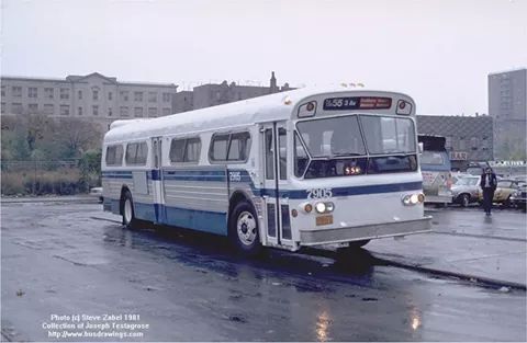 Fordham Plaza in the Bronx, NY 1981