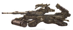 roguetelemetry:  T10 Charioteer Tank by Keithwormwood