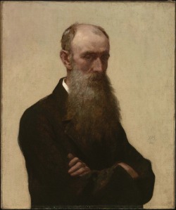 ‘Self Portrait’ painted in 1866 by William