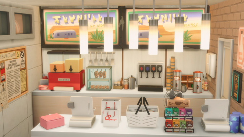 magalhaessims:SANDTRAP GAS STATION + CC LINKS (LITE CC) A place where your Sims can stop by to shop 