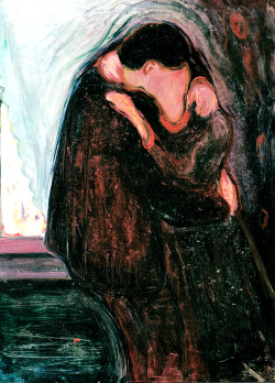 inquietarsi:Edvard Munch, The Kiss, 1897