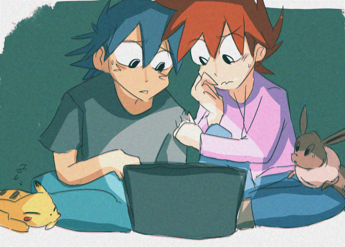 thatdoodlebug: (ash was playing fnaf) for the palletshipping secret santa http://palletshipping-secretsanta.tumblr.com/ 