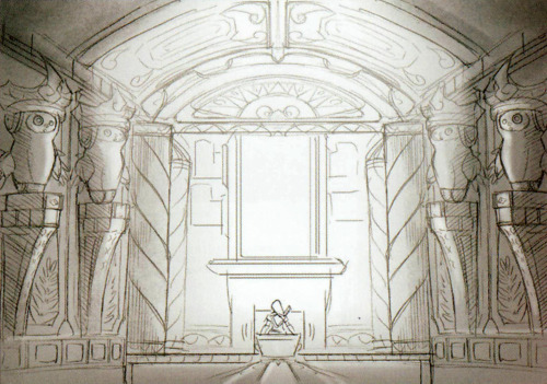 artandvideogames:Concept art for The Legend of Zelda : Skyward Sword environments.Source : http://ww