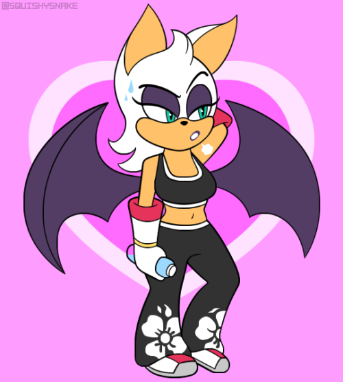 Some of my friends drew Rouge over the past few days and I didn’t wanna feel left out…..And h
