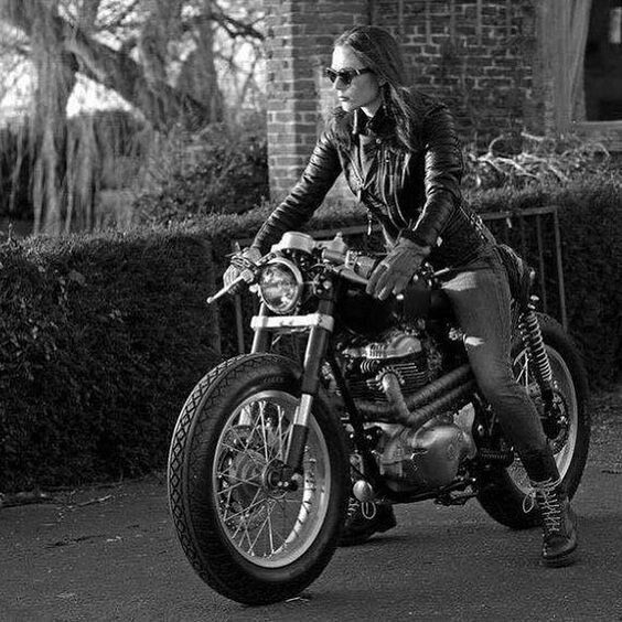 CHICKS • ON • MOTORCYCLES