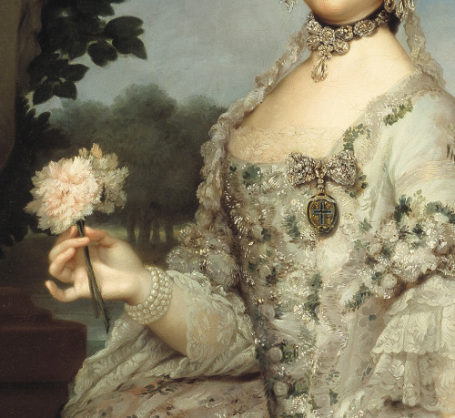 María Luisa of Parma, Princess of Asturias (detail)Anton Raphael Mengs (German; 1728–17