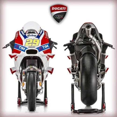 bikeswithoutlimits:  Changing The Game | The Desmo 16 GP @DucatiUSA • @DucatiMotor • @DucatiGram “It’s already made its track debut in the winter tests, obtaining encouraging results. The bike created under the leadership of Gigi Dall'Igna, Ducati