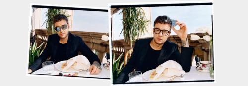 Liam for the HUGO eyewear campaign - 21/10