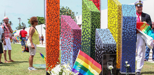 chaosqueer:gaywrites:Puerto Rico has created a monument in memory of the victims of the Orlando shoo