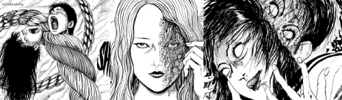 bunnywith:cloudmaking:*`~`*Junji Ito - Horror Manga - Masterpost*`~`*Full Length Stories:(Multiple v