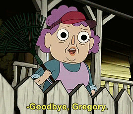 I was helping old lady Daniels rake some leaves in exchange for candy.