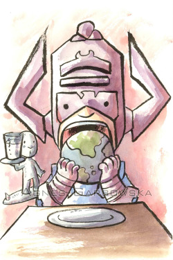 towritecomicsonherarms:  Galactus 