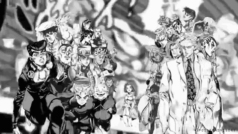 spoileradvisory:  【合作】ジョジョの奇妙な旅絵巻 