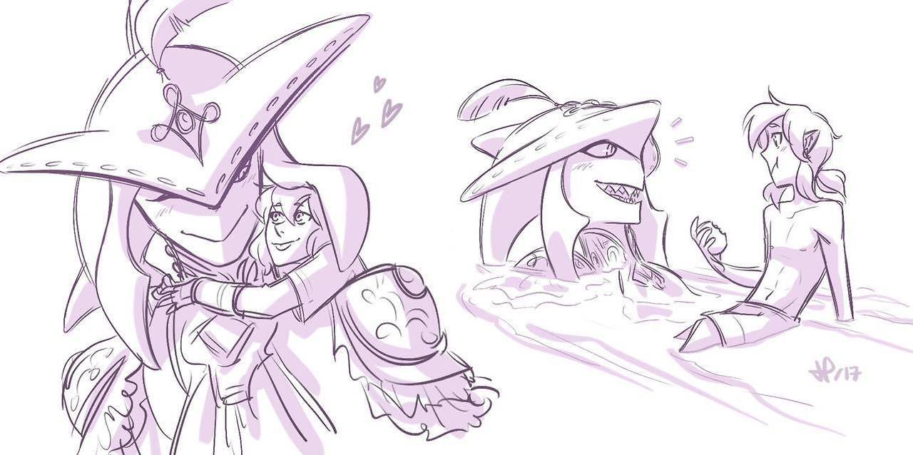 thearchangelwhofell:  some sidlink sketches for emi &lt;3
