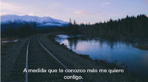 A medida que te conozco más me quiero contigoMas imagenes con frases…