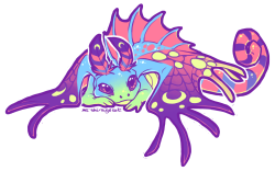 therougecat: Lil’ doodle of a sprite darter