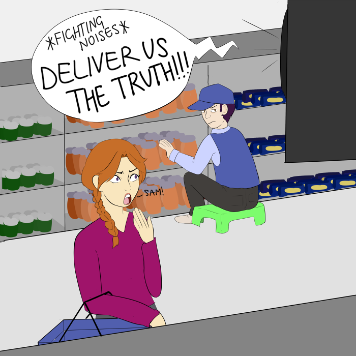 yippydoddle:  no one knows how sam still has a job 