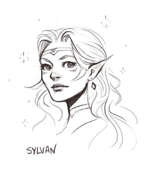 daniellesylvan: Our fearless Space Mom!! Super quick Allura doodle to warm up this morning!! Season 