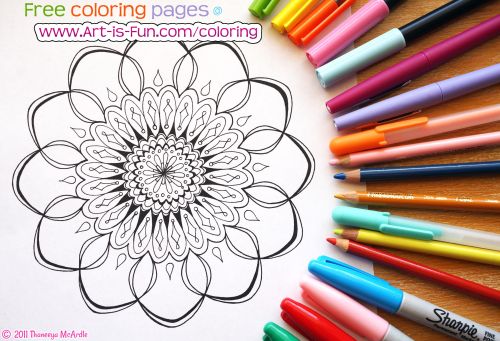 Valentine color by number coloring pages