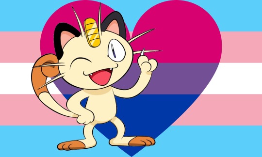 adanissimous:  lgbt-icons-dude: cockyroaches:  arsenicgodhead:  minwookie:  crystalgemfan:  corsolanite:          ❤︎ Various Pokémon that Meowth has fallen for ❤︎  that purrloin was a dude tho 😂    Meowth’s original English V.O. was a trans