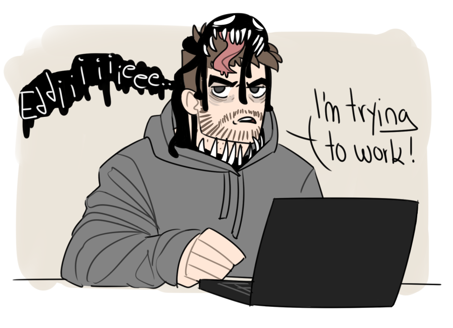 goingloco:Hungy symbiote is cranky.