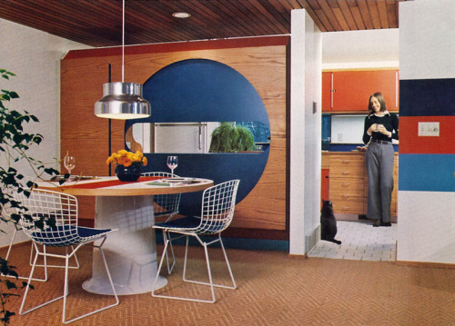 superseventies:  Kitchen design by architect Wendell Lovett, 1979. 