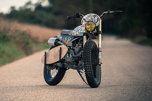 thefunkydictator:  Honda CLR125 Scrambler – Dream Wheels Heritage 