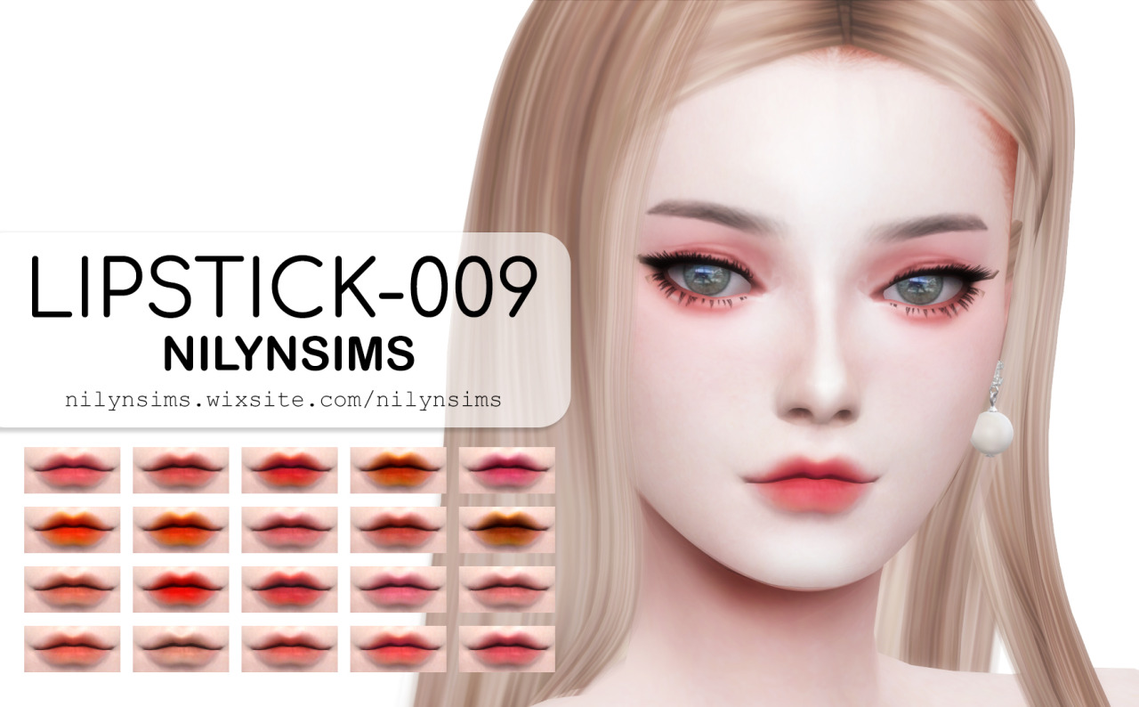 Emily Cc Finds — Nilynsims: Lipstick-009 ┊New Cc Information...