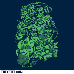 theyetee:  Serious Time 2 by Kari Fry for Awesome Games Done Quickป at theyetee.com ū from every shirt goes directly to Prevent Cancer FoundationGet the rest of the AGDQ tees at theyetee.com/agdq 