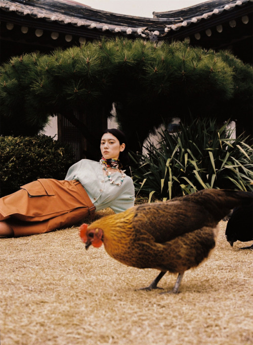 yua:‘A destined meeting Ayaka Miyoshi, the limitless girl.’ Photography by Cho GiSeok