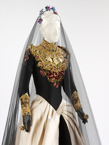 Christian Lacroix 1993 wedding gown