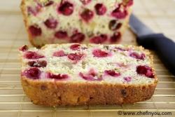 in-my-mouth:  Cranberry Orange Bread 