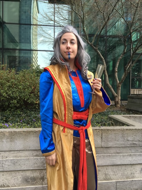 veliseraptor:“No one loves you more than the Grandmaster.”[@ameliarating​ as the Grandmaster, photo 
