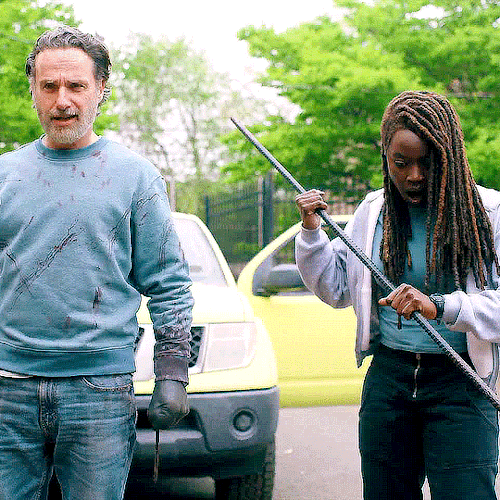 Rick And Michonne GrimesTHE ONES WHO LIVE