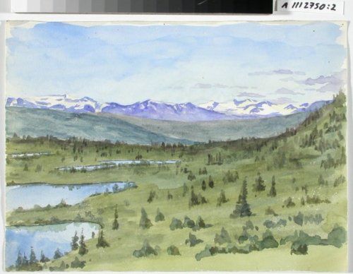 finnish-art-gallery:Landscape Study from Norway, Maria Wiik, Finnish National Gallerykokoelma